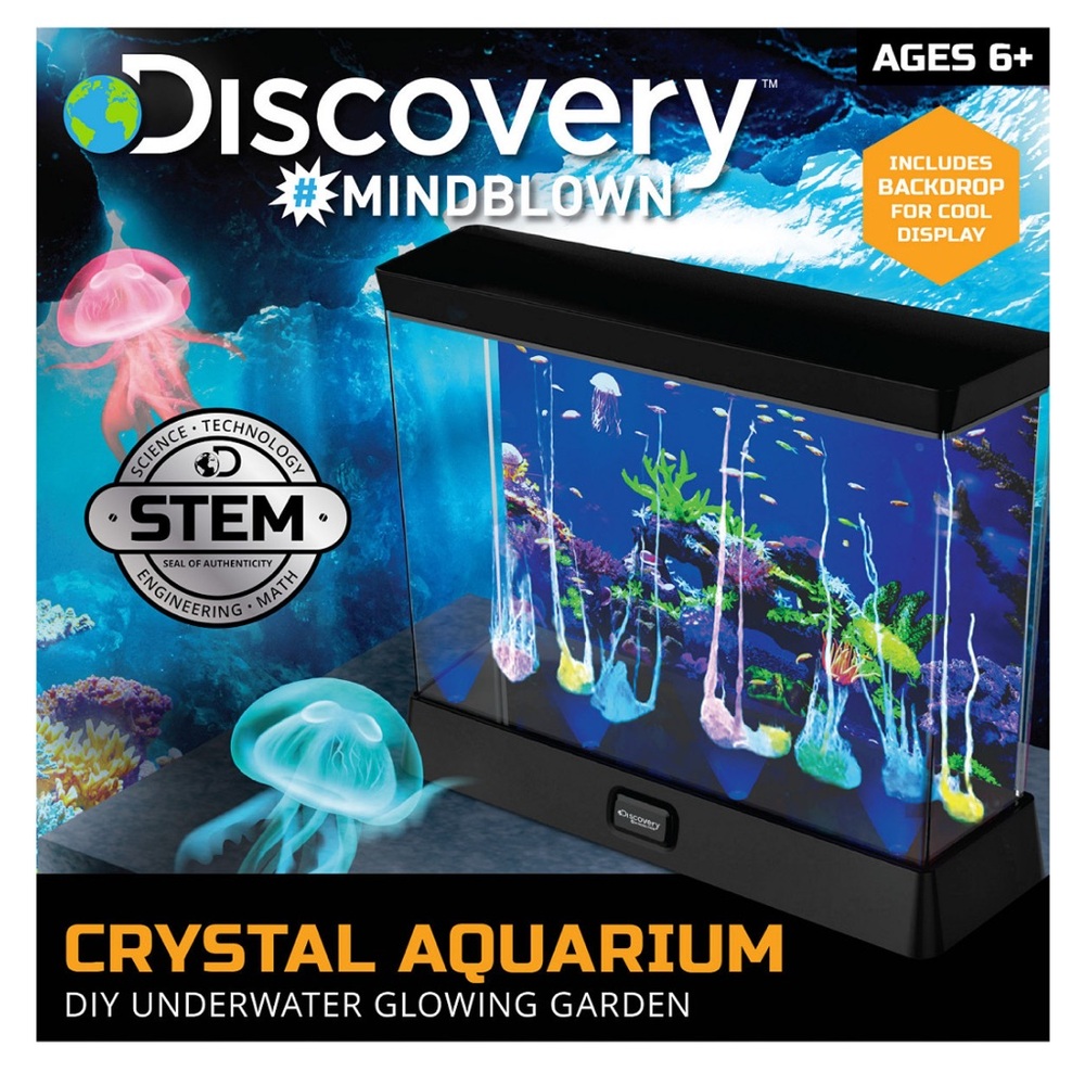 Discovery Mindblown Crystal Aquarium